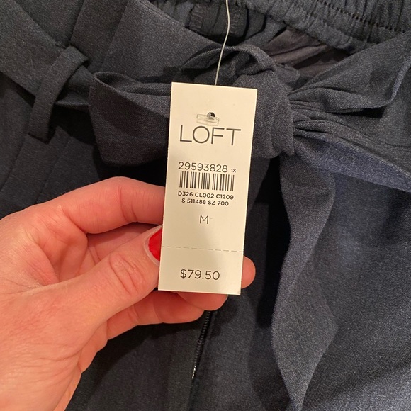 Loft Blue Pants - Picture 3 of 4